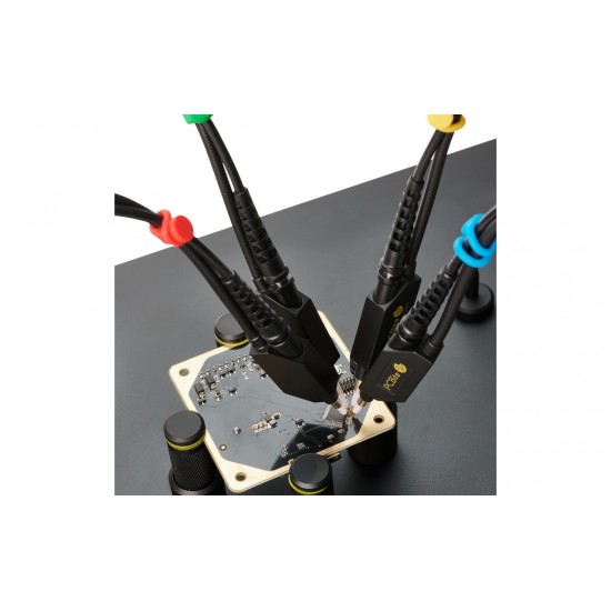 PCBite kit with 2x SQ200 200 MHz handsfree oscilloscope probes