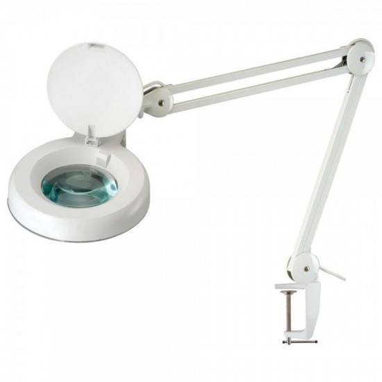 Round LED Magnifying Lamp