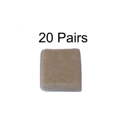 Thermaltronics DS-FW-1 Filter Wool (20 pairs)