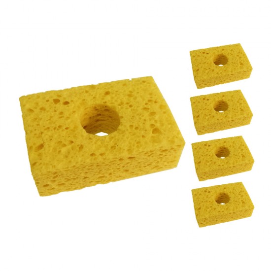 Thermaltronics SPG-5 Yellow, Sponge, (3.2" X 2.1") (5 PACK)